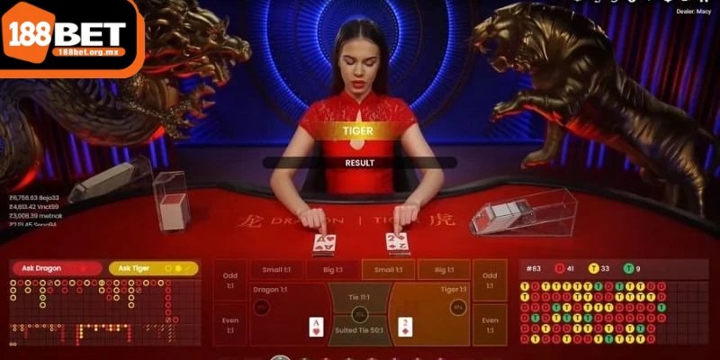 Bật mí cách chơi rồng hổ chính xác nhất cho tân binh 3 Cách chơi rồng hổ - Theo dõi lịch sử những ván trước