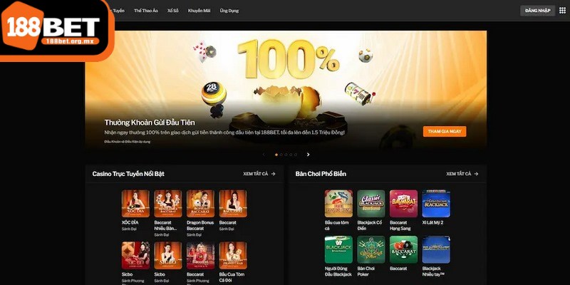 Chơi thử 188BET - Cơ hội có một không hai cho cược thủ 1 Chơi thử 188BET là một cơ hội mà nhà cái cung cấp cho người chơi
