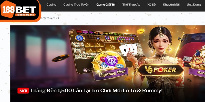 Game bài 188BET - Tận hưởng niềm vui mọi lúc mọi nơi 1 Game bài 188BET là một trong những sảnh chơi được yêu thích nhất