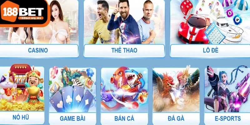 Sân chơi hiện đang cung cấp dịch vụ cá cược thể thao đa dạng