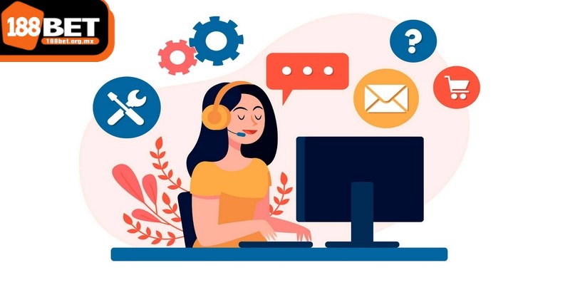Liên hệ 188BET - Nhanh chóng với nhiều phương thức 2 Live chat là phương thức hỗ trợ tức thì khi người chơi gặp thắc mắc về trải nghiệm
