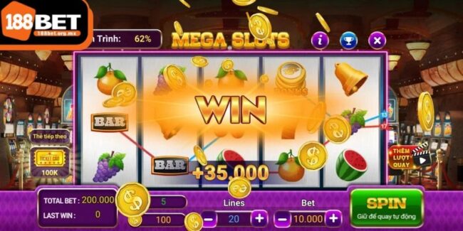 Nhà cái 188Bet cung cấp rất nhiều tựa game nổ hũ
